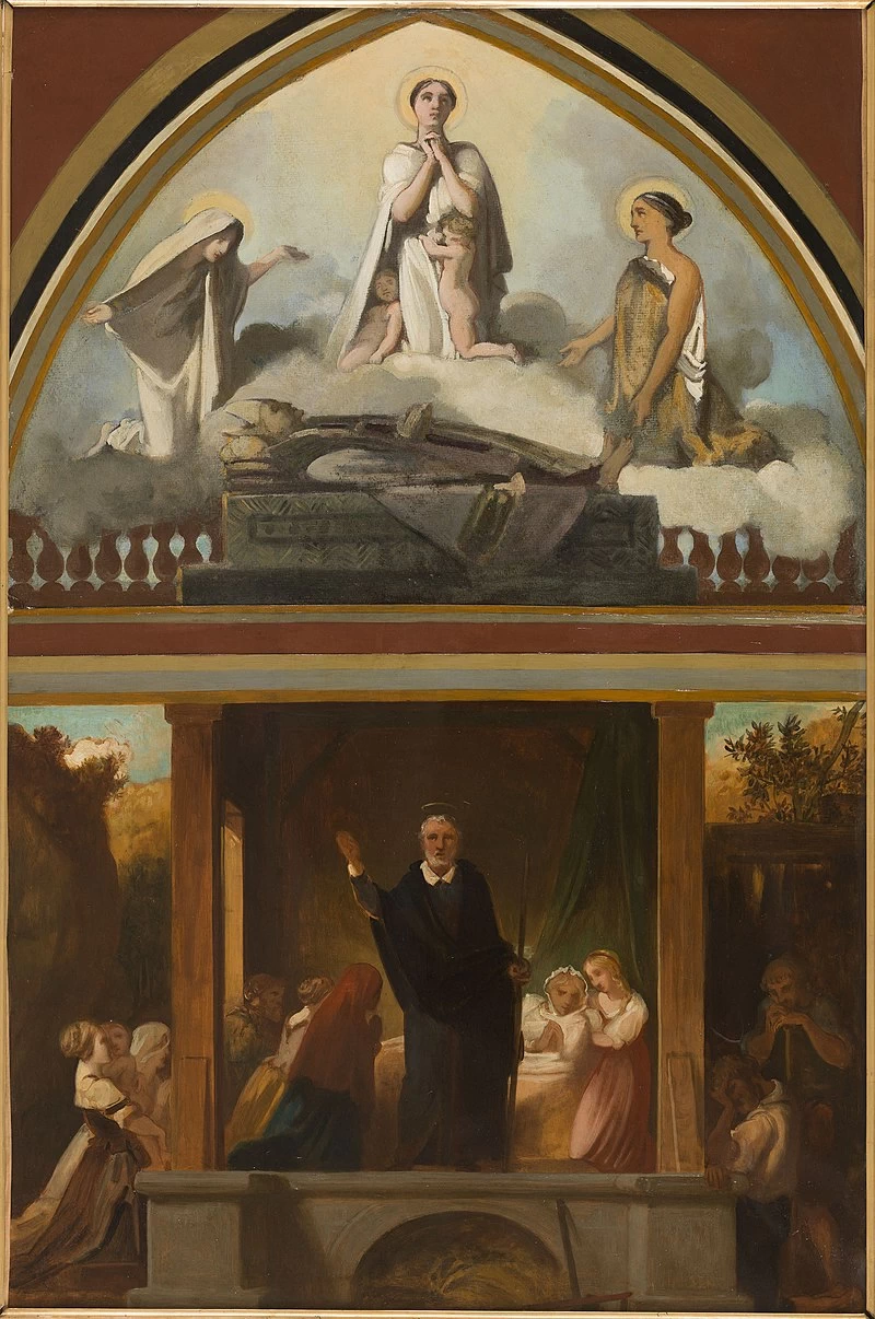 L'apoteosi di San Francesco di Sales - Musee des Beaux, Arts de la ville de Paris